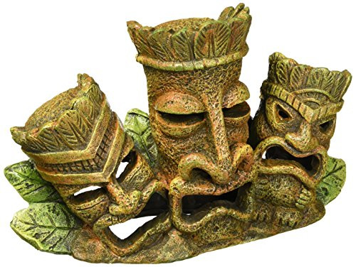 Pen Plax RRT4 Tiki Tribe Aquarium Ornament