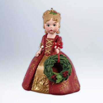 1 X Colonial Christmas #17 Madame Alexander 2012 Hallmark Ornament