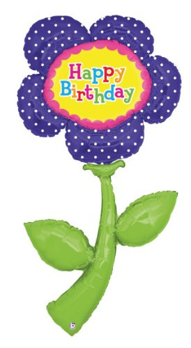 Betallic 5Fresh Picks Birthday Foil Mylar Balloon