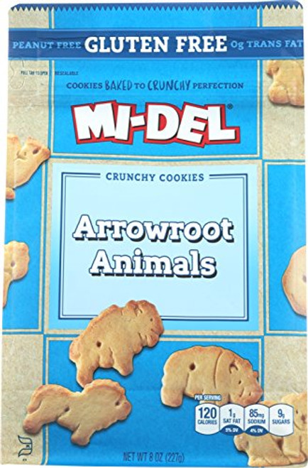 MiDel Gluten Free Cookies Arrowroot 8 Ounce MiDel Gluten Free Cookies Arrowroot 8 Ounce