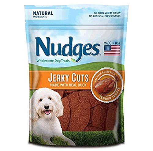 Nudges Duck Jerky Dog Treats 16 oz