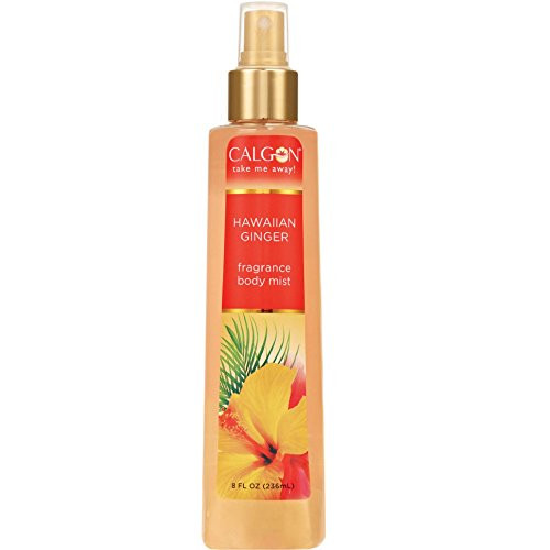 Calgon Hawaiian Ginger Fragrance Body Mist 8 oz Pack of 4
