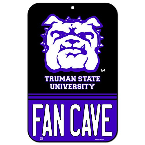 WinCraft Truman State Bulldogs Official NCAA 11 x 17 Fan Cave Plastic Wall Sign 11x17 051608