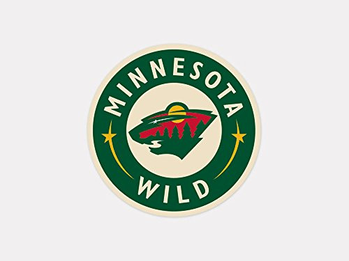 NHL Minnesota Wild 21972010 Perfect Cut Color Decal 4 x 4 Team color