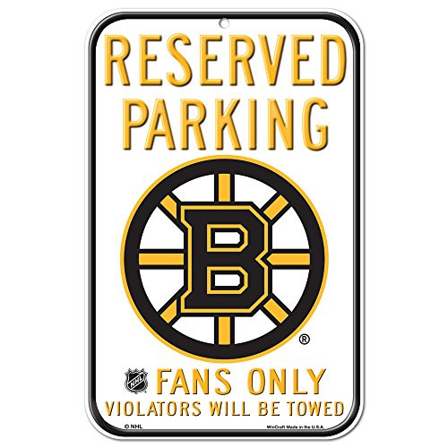WinCraft NHL Boston Bruins 29521011 Plastic Sign 11 x 17