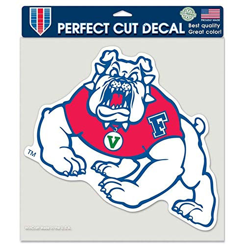 WinCraft NCAA Fresno State University Perfect Cut Color Decal 4 x 4