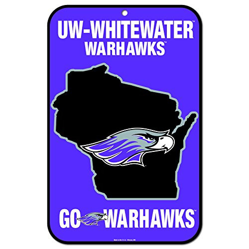 Wincraft Whitewater Warhawks Official NCAA 11 x 17 State Plastic Wall Sign 11x17 580450