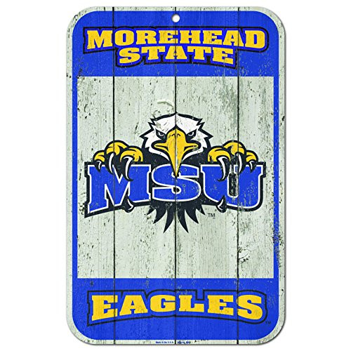 WinCraft Morehead State Beakers Official NCAA 11 x 17 Fence Plastic Wall Sign 11x17 809025