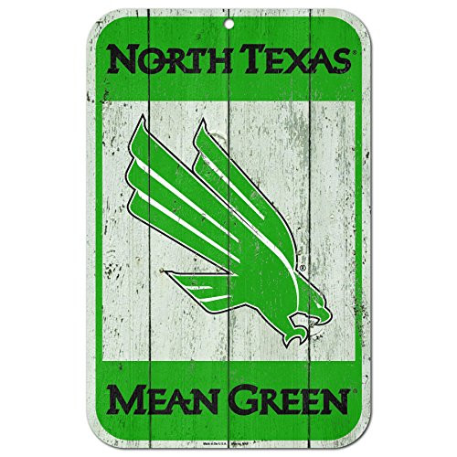 Wincraft North Texas Eagles Official NCAA 11 x 17 Fence Plastic Wall Sign 11x17 809582 Wincraft North Texas Eagles Official NCAA 11 x 17 Fence Plastic Wall Sign 11x17 809582