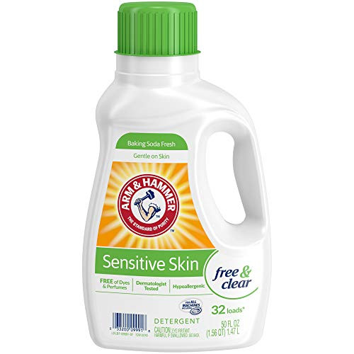 Arm  Hammer Sensitive Skin Free  Clear 32 Loads Liquid Laundry Detergent 50 Fl oz
