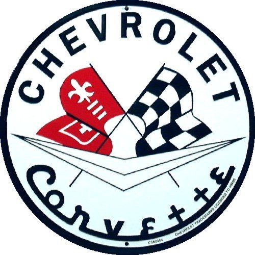 HangTime CS60064 Corvette Nostalgia Sign