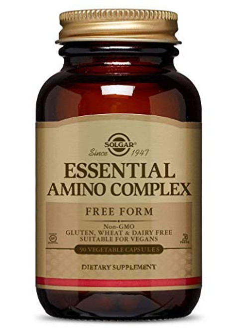 Solgar Essential Amino Complex 90 Vegetable Capsules Solgar Essential Amino Complex 90 Vegetable Capsules