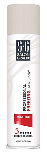 Salon Grafix Freezing Hair SprayMega Hold10Ounce