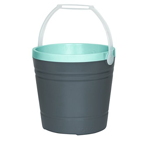 Igloo Insulated Party Pail Charcoal Seafoam GreenTranslucent 10 Quart95 l 32263