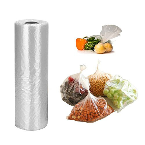 12" x 20" Plastic Produce Bag on Roll, 350 Bags for Fruits, Vegetable, Bread, Food Storage Clear Bags 12" x 20" Plastic Produce Bag on Roll, 350 Bags for Fruits, Vegetable, Bread, Food Storage Clear Bags