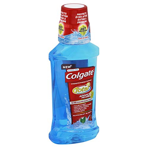 Colgate Total Advanced ProShield Mouthwash Peppermint Blast 84 oz Pack of 2