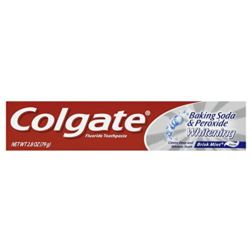 Colgate Baking Soda and Peroxide Whitening Brisk Mint Toothpaste 28 Ounce