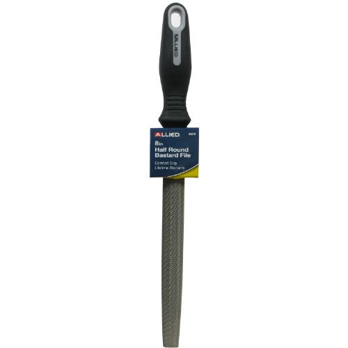 Allied Tools 63215 8 Half Round Bastard FileBlack
