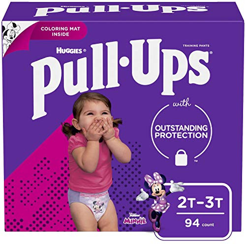 PullUps Learning Designs Girls Training Pants 2T3T 94 Ct