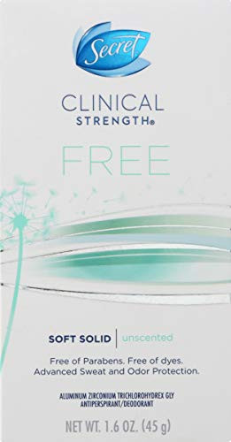Secret Clinical Strength Soft Solid Sensitive Unscented Deodorant 16 oz
