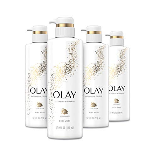 Olay Body Wash with Collagen and Vitamin B3 Cleansing  Firming 179 Fl Oz Pack of 4