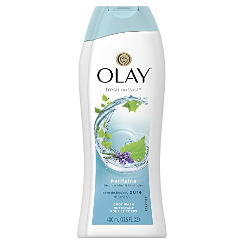 Olay Fresh Outlast Purifying Birch Water  Lavender Body Wash 135 Oz 089 Pound