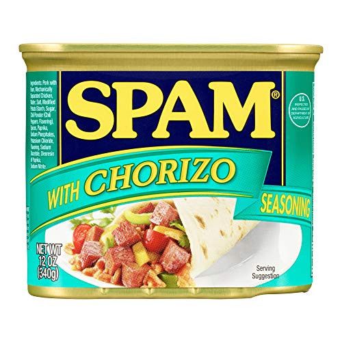 Spam Chorizo 12 Ounce Can