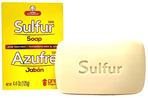 Sulfur Acne Treatment Soap with Lanolin 440 Oz Bar Sulfur Acne Treatment Soap with Lanolin 440 Oz Bar