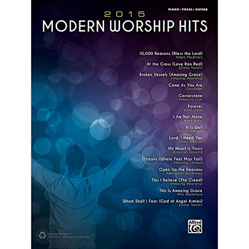 Alfred 2015 Modern Worship Hits  PianoVocalGuitar Songbook