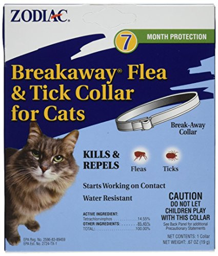 Zodiac Breakaway Flea and Tick Collar for Cats 13