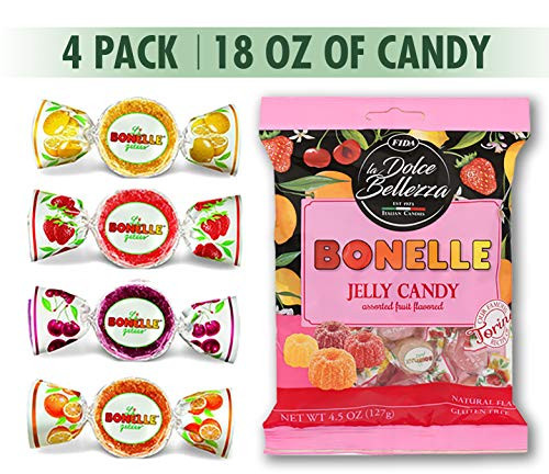 Fida Bonelle Assorted Fruit Flavored Jelly Candy 45 oz 18 oz