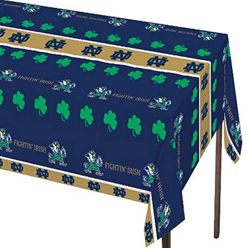 Notre Dame plastic tablecloth 54inX108in1 count