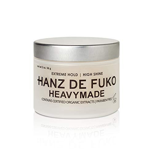 Hanz de Fuko Heavymade Hair Styling Gel Pomade with a High Shine Finish 2oz