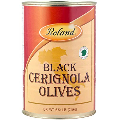 Roland Olives Black Cerignola 551 Pound