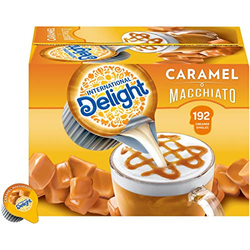 International Delight Coffee Creamer Singles Caramel Macchiato 192 Count