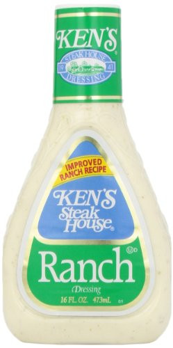 Kens Steak House Ranch Salad Dressing 16oz
