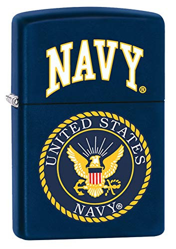 Zippo US Navy Seal Navy Matte Pocket Lighter One Size