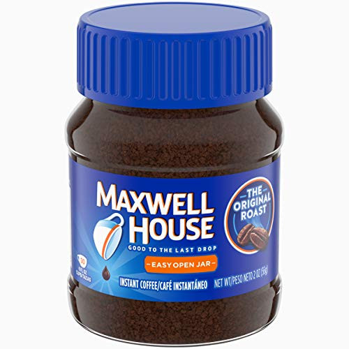 Maxwell House Original Medium Roast Instant Coffee 2 oz Jars Pack of 12