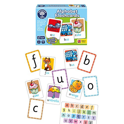 Orchard Toys Alphabet Flashcards Children's Game, Multi, One Size