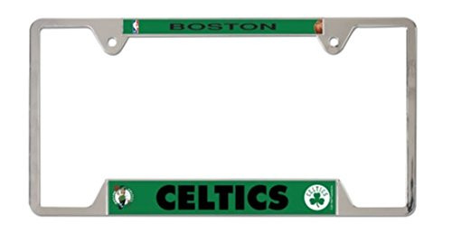WinCraft NBA Boston Celtics 6x12 inch MetalChrome License Plate Frame WinCraft NBA Boston Celtics 6x12 inch MetalChrome License Plate Frame