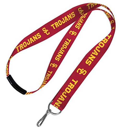 WinCraft USC Trojans Lanyard with Safety Breakaway Clasp WinCraft USC Trojans Lanyard with Safety Breakaway Clasp