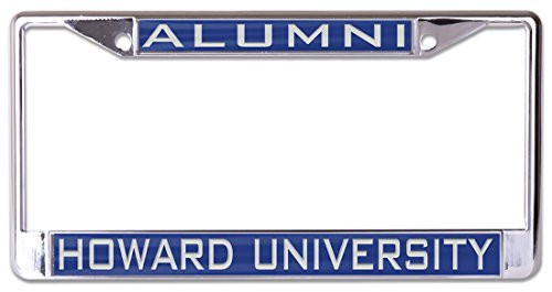WinCraft Howard University Alumni Premium License Plate Frame Metal with Inlaid Acrylic 2 Mount Holes Blue WinCraft Howard University Alumni Premium License Plate Frame Metal with Inlaid Acrylic 2 Mount Holes Blue