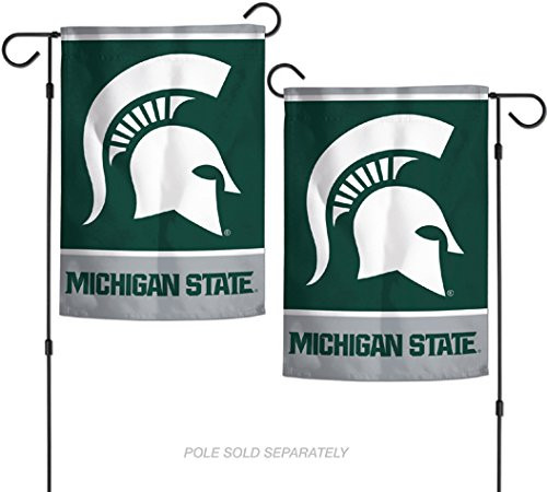 WinCraft NCAA Michigan State University Spartans 125 x 18 2Sided Garden Flag