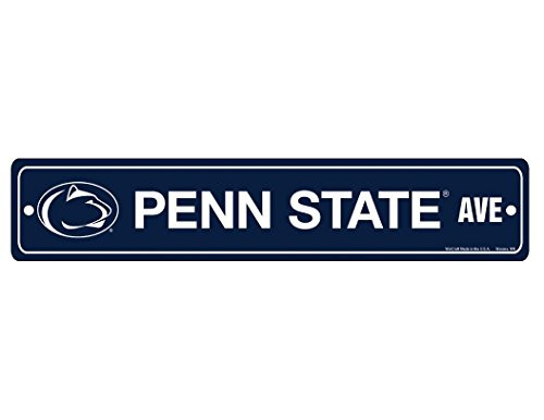 WinCraft NCAA Penn State Nittany Lions Full Color Street Sign 375 x 19inches WinCraft NCAA Penn State Nittany Lions Full Color Street Sign 375 x 19inches