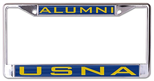 WinCraft United States Naval Academy USNA Alumni Premium License Plate Frame Metal with Inlaid Acrylic WinCraft United States Naval Academy USNA Alumni Premium License Plate Frame Metal with Inlaid Acrylic