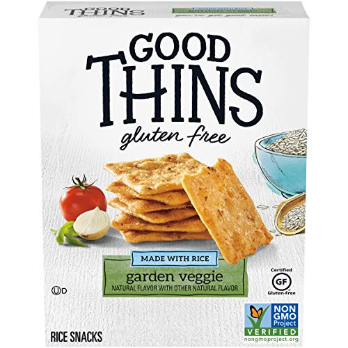 Good Thins Garden Veggie Rice Snacks Gluten Free Crackers 35 oz