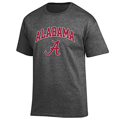 Elite Fan Shop Alabama Crimson Tide Tshirt Varsity Charcoal  XXLarge