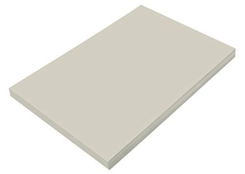 SunWorks Construction Paper Gray 12 x 18 100 Sheets