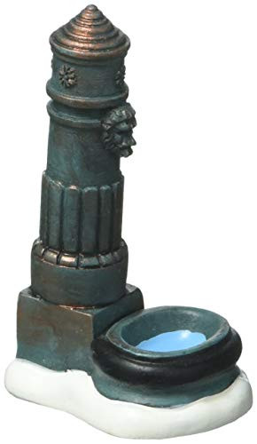 Department 56 Collections Classic Christmas Fountain Figurine Village Accessory Multicolor