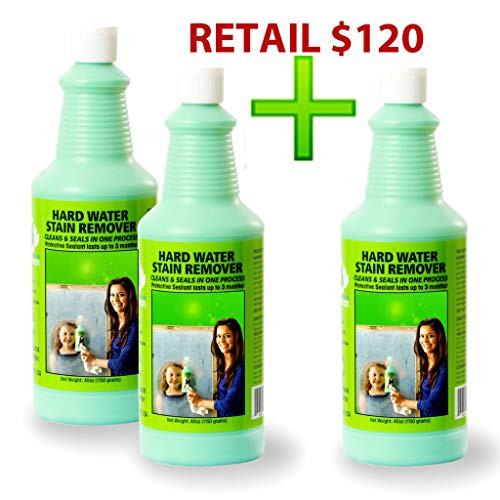 Bio Clean Eco Friendly Hard Water Stain Spot Mildew Lime Calcium Soap Scum Remover 40 Ounce